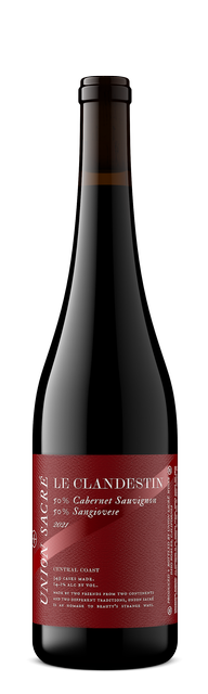 2021 Le Clandestin, Cabernet Sauvignon, Sangiovese
